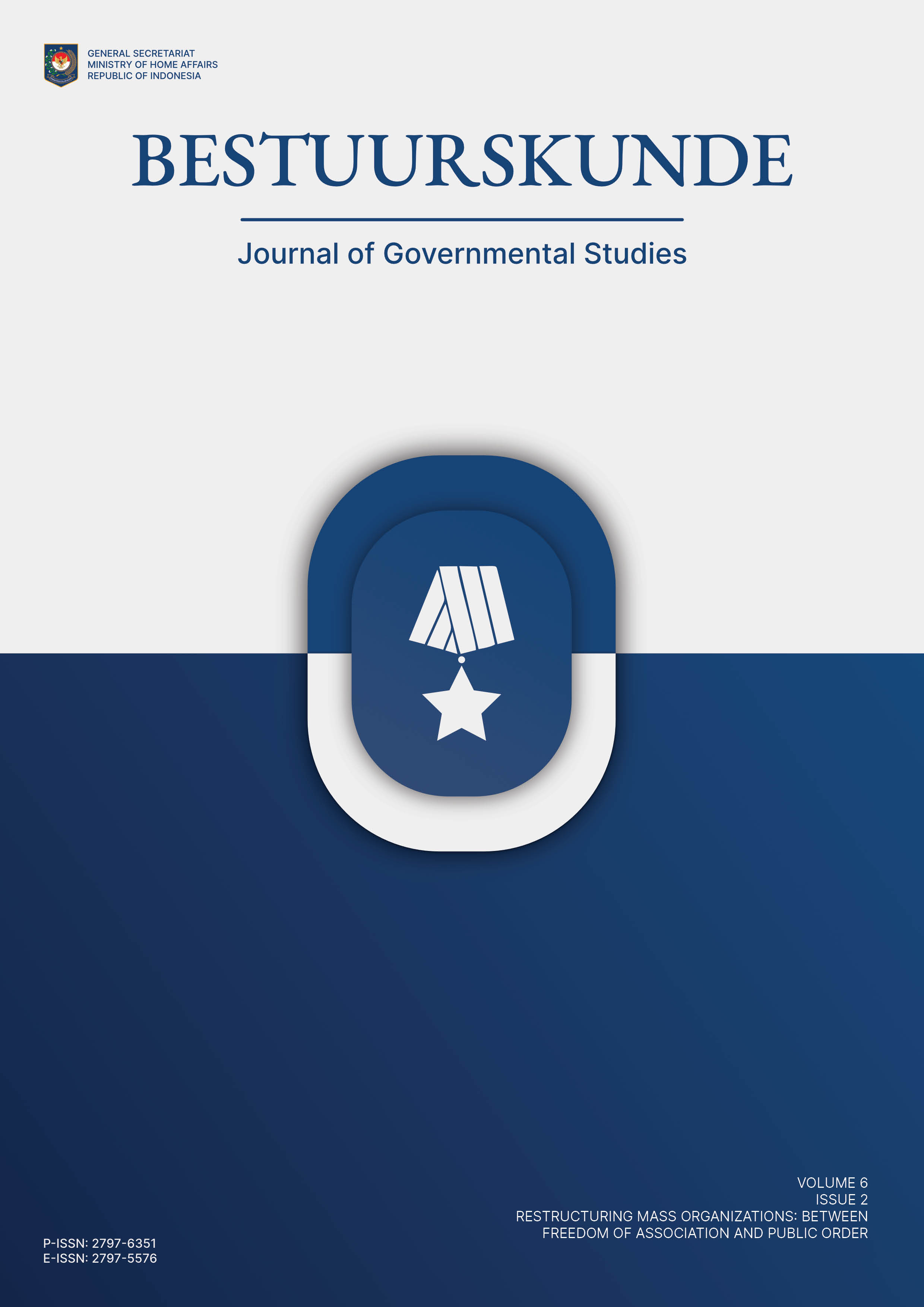 Lihat Vol 6 No 2 (2026): Restructuring Mass Organizations: Between Freedom of Association and Public Order